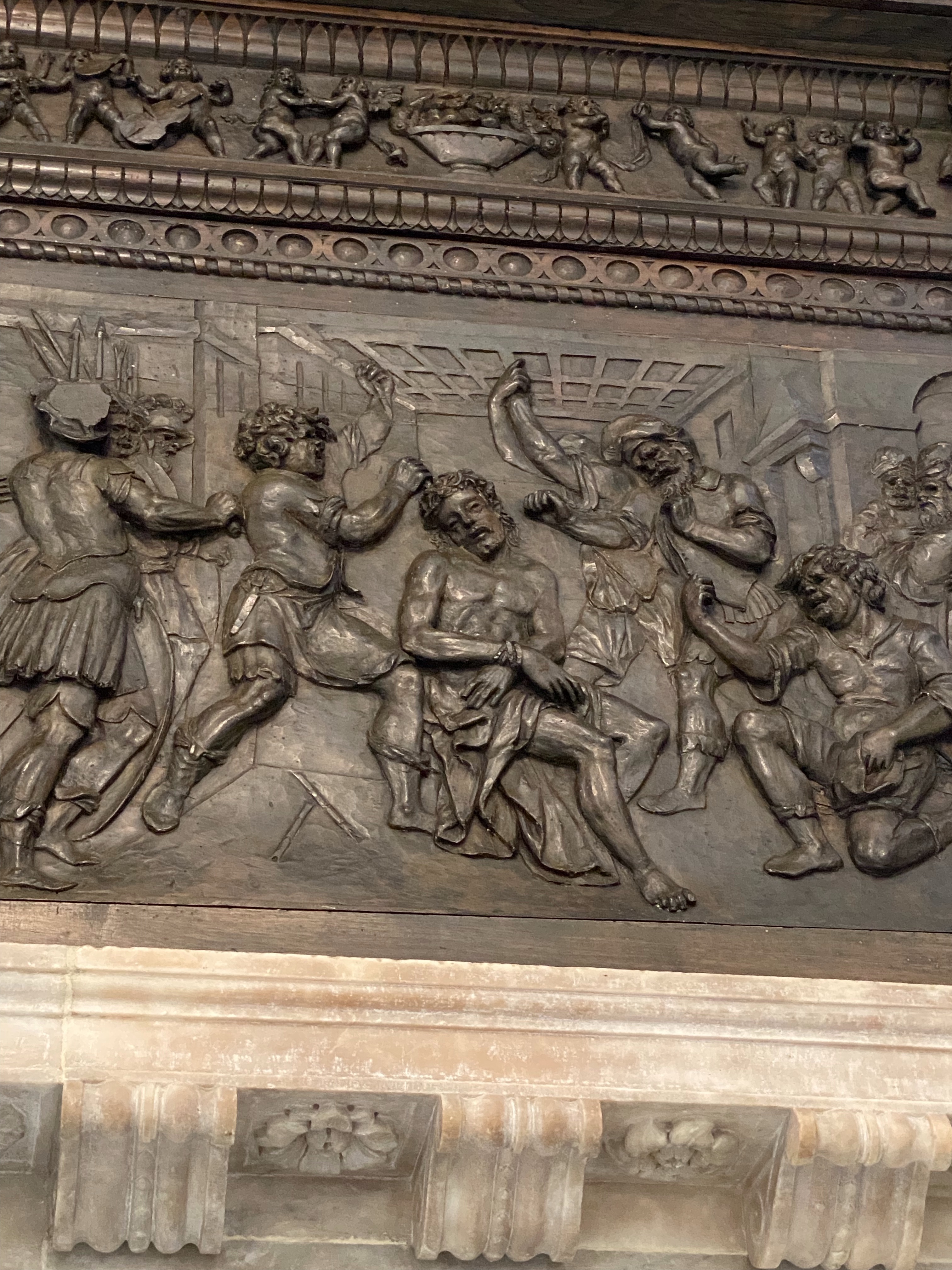 Donatello's pulpits at San Lorenzo | get back, lauretta!
